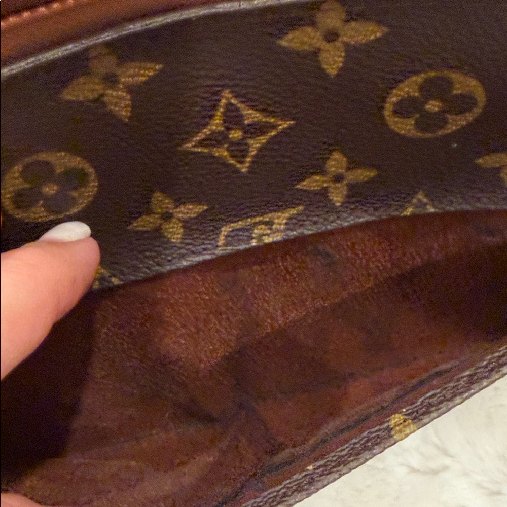 Louis Vuitton Monogram wristlet / Clutch Vintage Authentic! Excellent - Picture 4 of 13